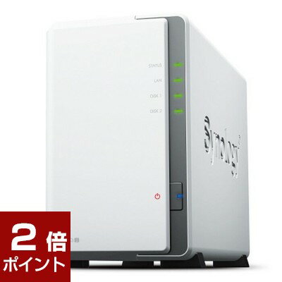 【ポイント2倍★5月16日1時59分まで】Synology DiskStation DS223j (2ベイ NAS)