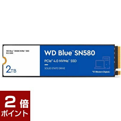 ڥݥ2ܡ516159ʬޤǡWestern Digital WD Blue SN580 WDS200T3B0E (M.2 2280 2TB)