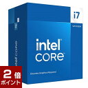 【ポイント2倍★4月27日9時59分まで】【国内正規品】INTEL インテル / Core i7 14700F BOX / 動作クロック周波数:2.1GHz / ソケット形状:LGA1700 / Corei714700FBOX / 735858547680