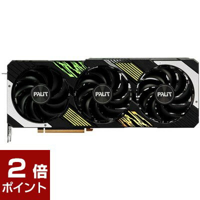 【ポイント2倍★5月16日1時59分まで】Palit(パリット) GeForce RTX 4070 Ti SUPER GamingPro OC 16GB / NED47TSH19T2-1043A / グラフィックボード