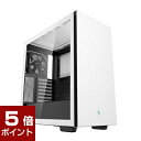 【ポイント5倍★2月23日1時59分まで】DEEPCOOL ディープクール / CH510 WH / E-ATX ガラス 電源無 WH / 対応マザーボード:E-ATX / [CH510WH] / 6933412715016 / PCケース