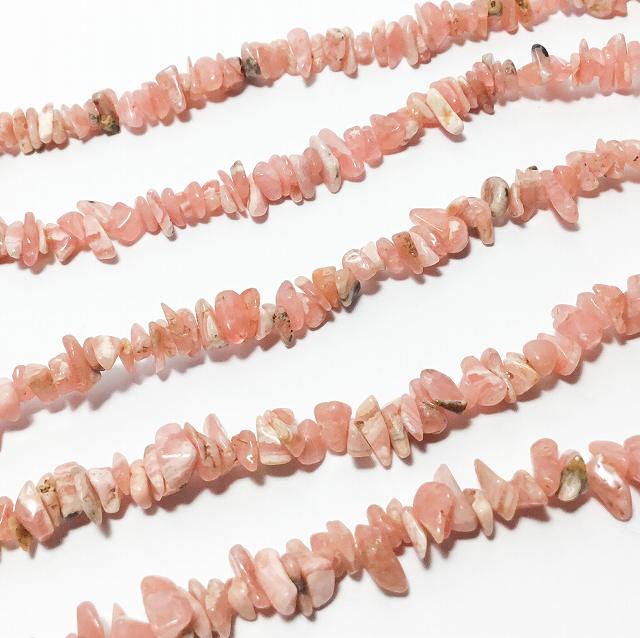 ビーズクラブ インカローズ サザレ 40cm 天然石 連売り パワーストーン ブレスレット