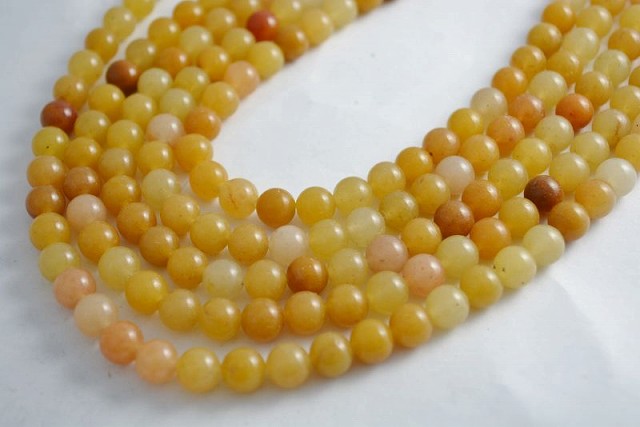 ビーズクラブ トパーズ ラウンド 8mm 天然石 連売り パワーストーン ブレスレット