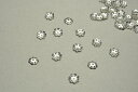 ビーズクラブ 座金 ビーズキャップ 丸 小 20個 銀 6mm シルバー ブレスレット 天然石 パーツ ピアス イヤリング ネックレス ブレスレット ハンドメイ...