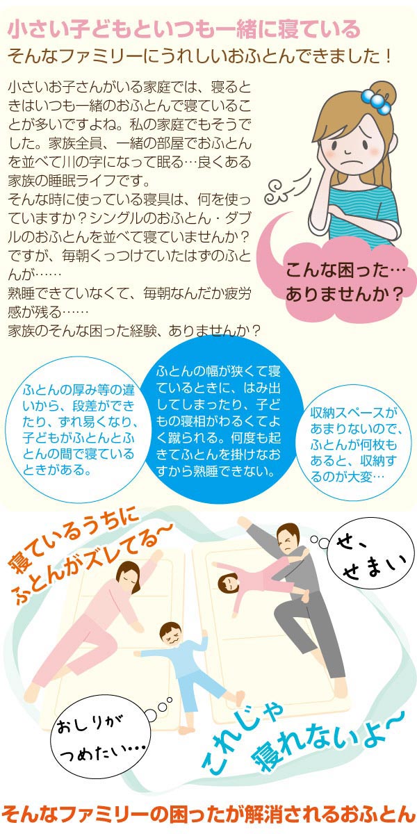 在庫限り アウトレット 掛け布団カバー ファミ...の紹介画像2