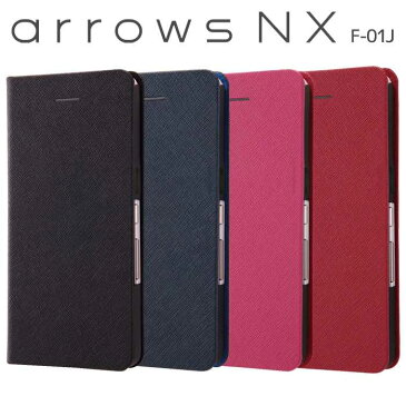 arrows NX F-01J アローズNX ケース/カバー 手帳型ケース マグネットタイプ レイアウト RT-ARJ1SLC3