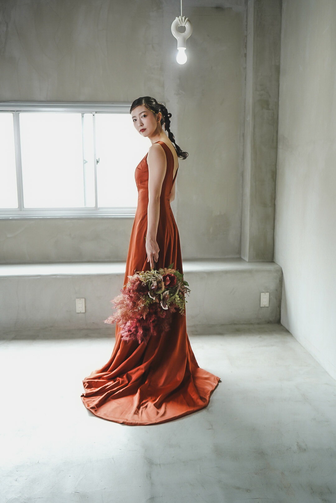 ウエディングドレス 二次会 カラードレス シンプル ナチュラル フェミニン 前撮り 結婚式 披露宴 二次会 フォトウエディング ハネムーンフォト レース 生地