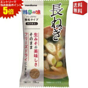エントリーで全品ポイント5倍★ゆうパケット送料無料 マルコメ FD顆粒みそ汁 料亭の味長ねぎ 10個入 フリーズドライ エントリーで全品ポイント5倍★ゆうパケット送料無料 マルコメ FD顆粒みそ汁 料亭の味長ねぎ 10個入 フリーズドライ