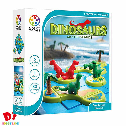 SMRT Games 恐竜アイランド パズル Dinosaurs Mystic Islands SG282JP ドリームブロッサム 6才から