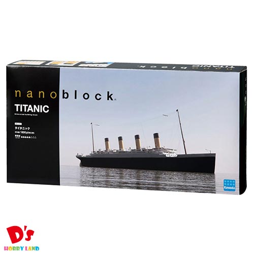ブロック, セット  TITANIC nanoblock NB-021