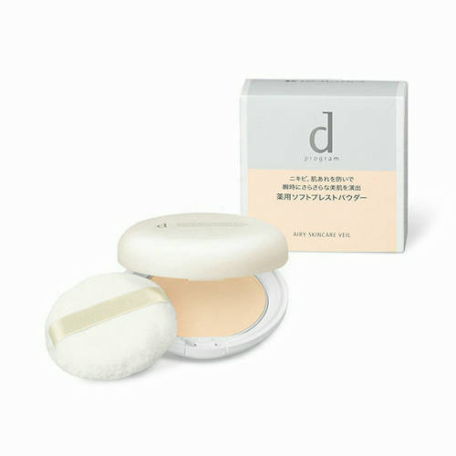 ★ 【資生堂】【d プログラム/ディープログラム】薬用　エアリースキンケアヴェール 10g【ベースメイク】【おしろい ・ フェイスパウダー】【定形外郵便不可】