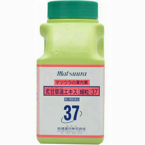 【第2類医薬品】【松浦薬業】37　炙甘草湯　エキス［細粒］　500g　（しゃかんぞうとう シャカンゾウトウ） 【北海道・離島・沖縄は送料無料が非適用です】【送料無料】【定形外郵便不可】