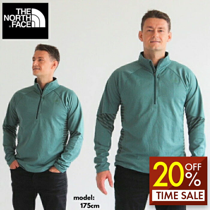 THE NORTH FACE ノースフェイス メンズ ジャケット ISOTHERM 1/2 ZIP ジャケット ランニングウエア フリースウエア ギフト カップル ペア プレゼント ノースフェイス ランニング ジップ【海外限定 日本未発売 希少モデル正規品】