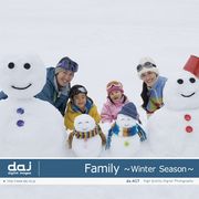 DAJ 417 Family -Winter Season- メール便可 CD-ROM素材集 ロイヤリティ フリー cd-rom画像 cd-rom写真 写真 写真素材 素材