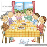 マラソン中pt2倍【あす楽】Makunouchi 162 Family Illustrations CD-ROM素材集 送料無料 ロイヤリティ フリー cd-rom画像 cd-rom写真 写真 写真素材 素材