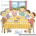 マラソンp20倍超 Makunouchi 162 Family Illustrations CD-ROM素材集 送料無料 ロイヤリティ フリー cd-rom画像 cd-rom写真 写真 写真素材 素材