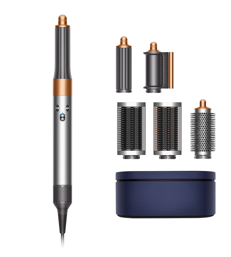Dyson 40㎜　カーラー　ヘアスタイラー　アタッチメント　ビンカブルー Dyson Airwrap i.d.™マルチスタイラー&ドライヤー ビンカブルー