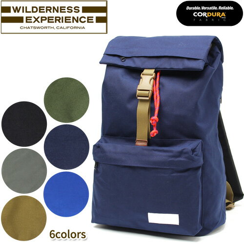 WILDERNESS EXPERIENCE（ウィルダネスエクスペリエンス）メドー Meadow バックパック リュック 19L 日本製 MADE IN JAPAN 男女兼用 メンズ レディース プレゼント 58206