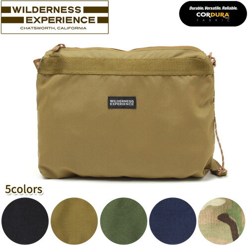 WILDERNESS EXPERIENCE（ウィルダネスエクスペリエンス）ヘイウッドショルダージップ HAYWOOD SHOULDER ZIP サコッシュ 日本製 MADE IN JAPAN 男女兼用 メンズ レディース プレゼント 58214