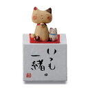 箱飾り猫(子猫) 置物【いつも一緒(猫)】 送料無料 ねこ ネコ インテリア 雑貨 プレゼント ギフト 陶器 ぬいぐるみ 小物 おもちゃ オブジェ 男性 女性 ...