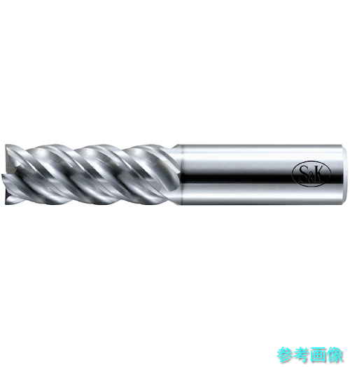 S&K HGGCNX4 HGコーティング超硬スクエアエンドミル NXレギュラ刃 【1本】