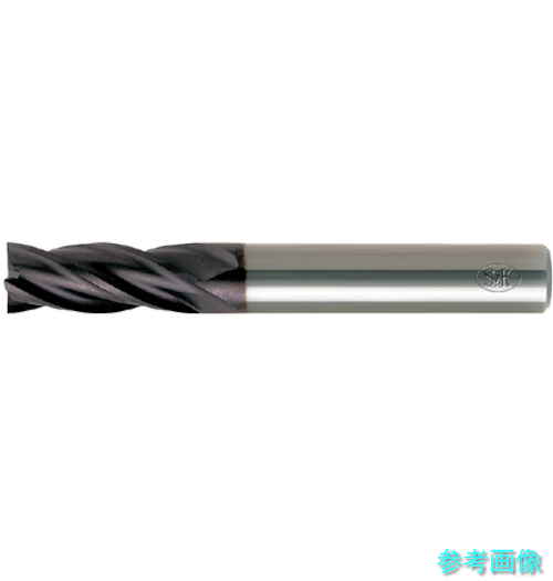 S&K SAGC4T3 SAコーティング超硬スクエアエンドミル 4枚刃ショート刃 【1本】