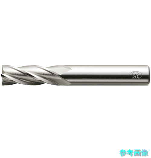 S&K VSM4T4.5 ハイススクエアエンドミル 4枚刃レギュラ刃 【1本】