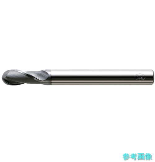 S&K SSB2TR3 Sコーティング ハイスボールエンドミル エステック2枚刃 【1本】