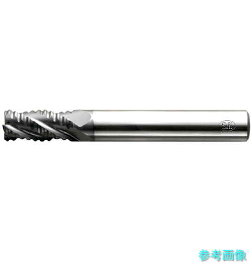 S&K S-AH13.5 Sコーティング ハイスラフィングエンドミル αニックハードタイプ 【1本】