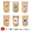 だし塩 6種類から選べる2個セット 各 のどぐろのだし塩160g あごのだし塩160g 伊勢えびのだし塩160g 下仁田ねぎとあごのだし塩160g 真鯛のだし塩...