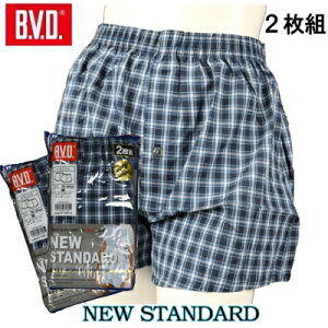 【ポイント5倍】BVDトランクス 4枚組　B.V.D. 綿100％ メンズ インナー パンツ