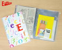 [E-office イー・オフィス6ポケット A4 クリアファイル ジップファスナー付き