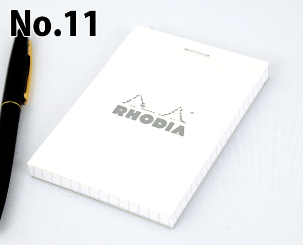 RHODIA(ロディア) BLOC RHODIA ブロックロディア ホワイト No.11方眼紙 メモ A7 80枚 文房具 文具 デザイン おしゃれ ステーショ...