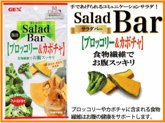 [GEX]SaladBarサラダバー国産 ブロッコリー＆カボチャ8g