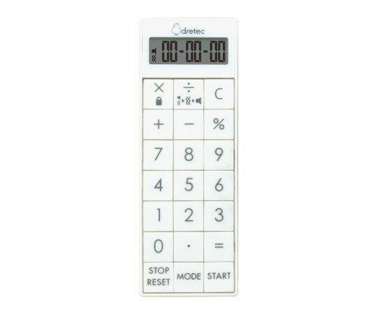 【病院・医療】時計付電卓バイブタイマー 　CL-126WT