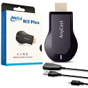 HDMI ドングル レシーバー AnyCast M2 Plus WiFiディスプレイ Miracast/Airplay/DLNA対応ワイヤレスデイスプレーアダプタ AnyCast対応HDMIアダプター IOS/Android/Windows/Macシステム対応可能 WiFiドングル レシーバー 720/1080P対応