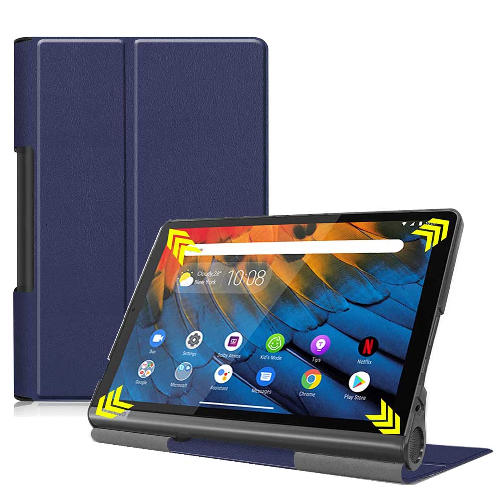 Yoga Smart Tab 10.1/Yoga Tab 5 YT-X705F یP[X Jyʔ^X^h^ X P[X Jo[ ZA3V0031JP/ZA3V0052JP/Yoga Tab 5 YT-X705F K^u X}[g ^ubgJo[