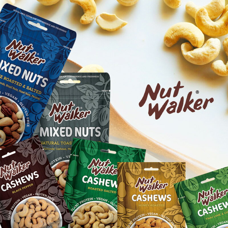 海外お土産 トコープラスのナッツウォーカー ローストソルト カシューナッツ 70g 塩味 おつまみ THAILAND タイみやげ タイ土産 海外おみやげ｜アングル2