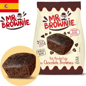 Mr.BROWNIE ミスターブラウニー チョコレートブラウニー 個包装 8個 200g入り チョコケーキ スペインみやげ スペイン土産 輸入菓子