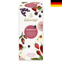 Dallmayr ダルマイヤーティー フルーツフォレスト 62.5g(25袋入) 紅茶 ティーバッグ フルーツティー ドイツ土産 海外 輸入食品