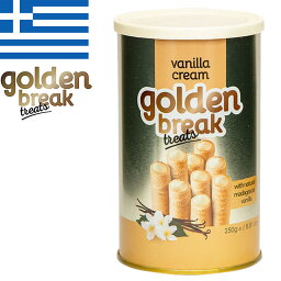 golden break ゴールデンブレーク ウエハーススティック バニラ 250g ギリシャみやげ ギリシャ土産