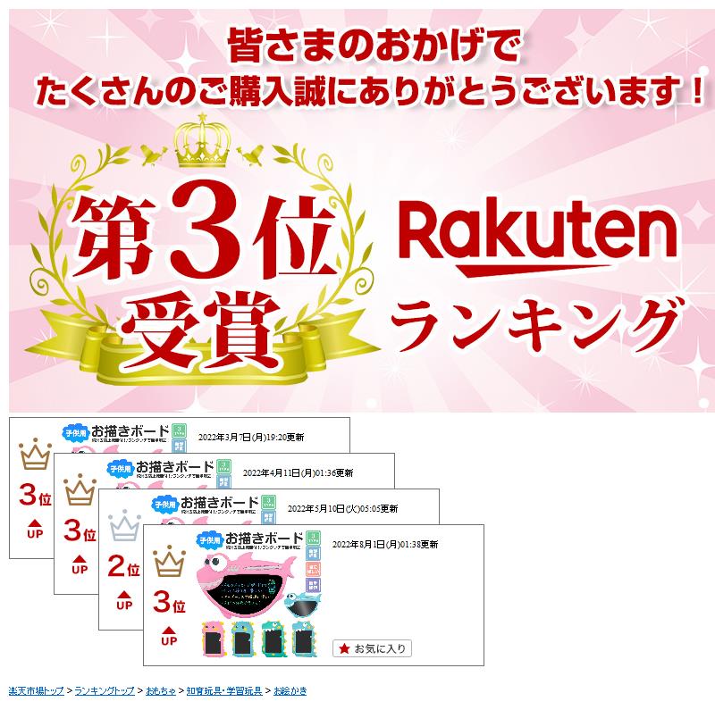 【楽天3位獲得】【高評価5点】お絵かきボード 電子パッド おもちゃ おえかき 遊び 繰り返し利用 文字練習 サメタイプ お絵描きボード 龍タイプ リュウ 汚れない カラフル 電子メモ 子ども タブレット ラクガキ おえかき 伝言板 スタンド可能 男の子 女の子 送料無料