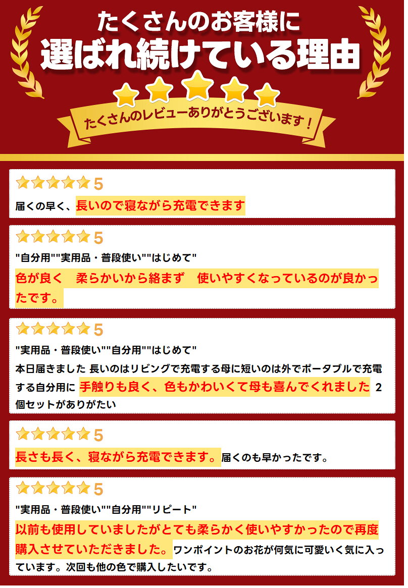USB-A to Lightning ケーブル 2本セット 1.2m 2m ライトニングケーブル アイホン充...