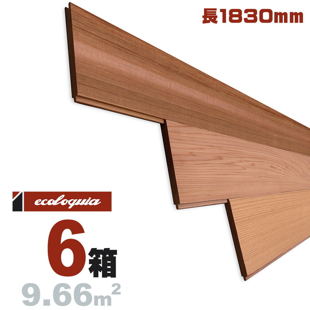 åɥ [ץߥ]ѥͥ 8x88x1830mm ̵ ٥ ƿ  red cedar  ŷ ѥͥ å ں...