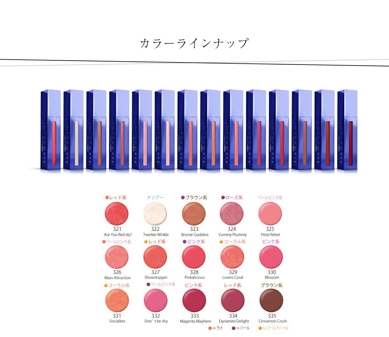 Luscious lips ラシャスリップス ラシャスリップ リップ グロス 口紅 美容液 正規品 7ml 全色取扱い