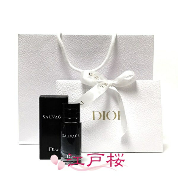 Rakuten - 【国内正規品】CHRISTIAN DIOR クリスチャン ディオール ソヴァージュ オードゥ トワレEDT 30ml (ギフトラッピング済、ショッパー付)