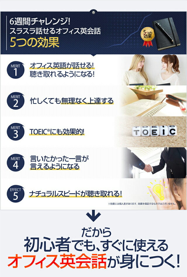 【送料無料】6週間でビジネス英語が聴けて話せる...の紹介画像3