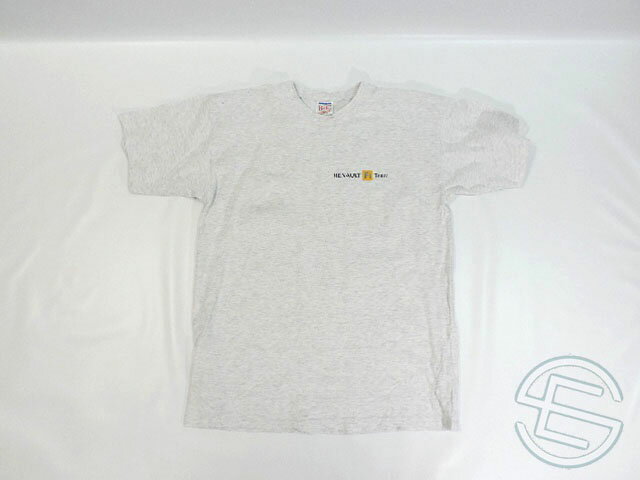 【送料無料】 ルノー 2005年 バーレーンGP 支給品 100勝記念 コットン素材 半袖 Tシャツ メンズ XL 4/5 (海外直輸入 F1 非売品USEDグッズ)