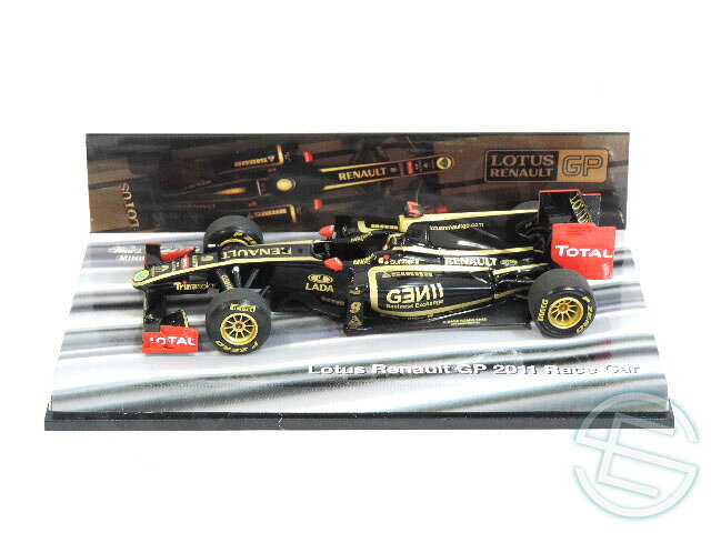 【即納可】 ロータス・ルノー 2011年 非売品 ゲスト用 ミニチャンプス ミニカー R31 1/43 new 新品 (海外直輸入 F1 グッズ ハイドフェルド セナ　ペトロフ) — vista 2