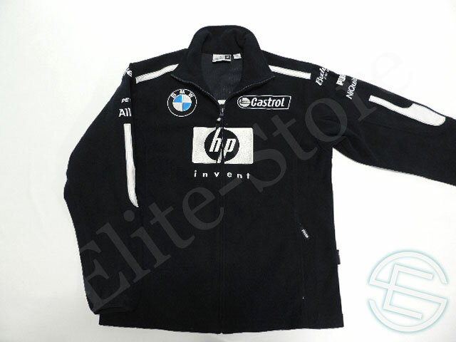 【送料無料】 BMW・ウィリアムズ 2004年 支給品 ゴア社 Windstopper ウィンドストッパー フリース ジャケット メンズ M 4/5 (海外直輸入 F1 非売品USEDグッズ)